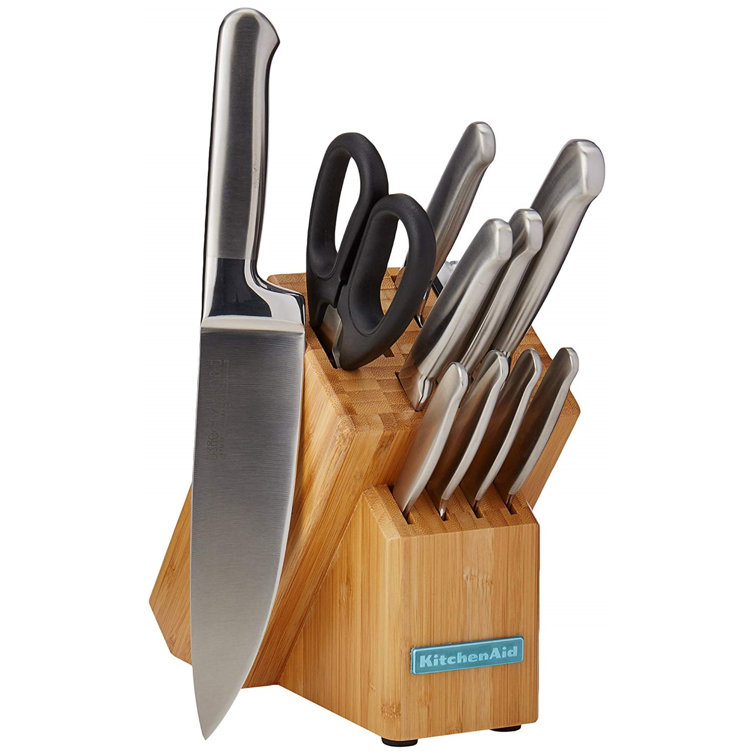 KitchenAid® Classic 12Piece Brushed Stainless Cutlery Knife